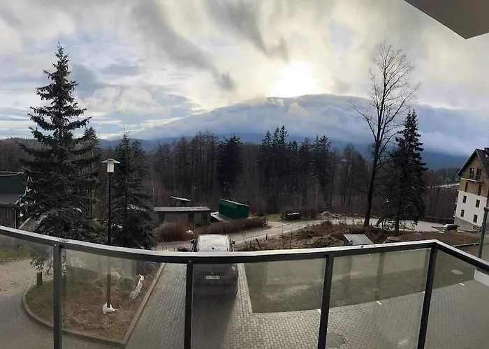 Podgrzewany Basen, Sauna, Nowy Revist Szklarska B7 Apartamento