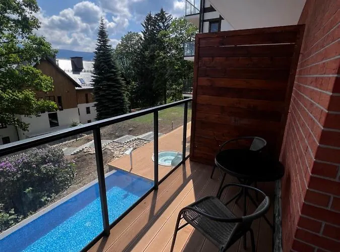 Podgrzewany Basen, Sauna, Nowy Revist Szklarska B7 Apartment